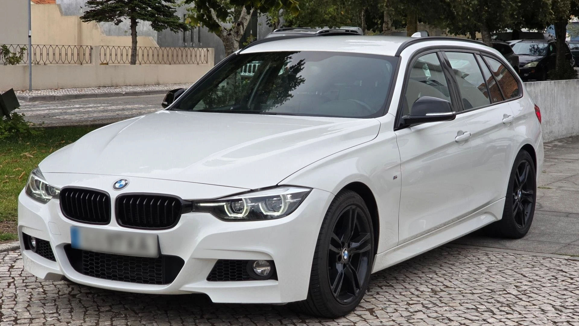 After - Blurred License Plate